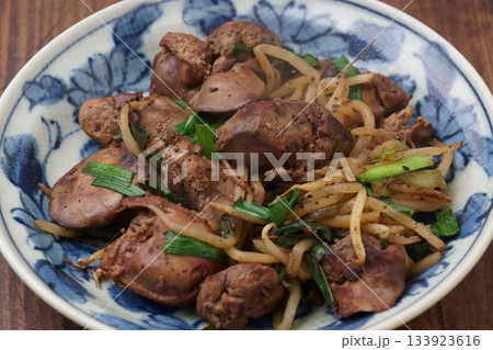 鶏のレバニラ炒め 133923616