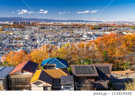 《東京都》一面に広がる住宅街・東京近郊エリア 133924488
