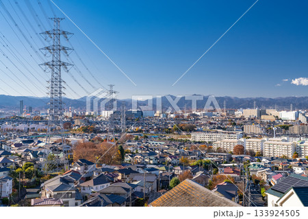 《東京都》一面に広がる住宅街・東京近郊エリア 133924505