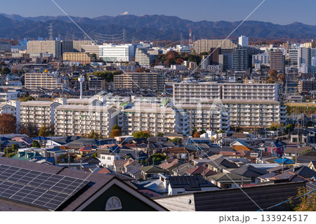 《東京都》一面に広がる住宅街・東京近郊エリア 133924517