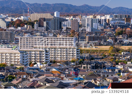 《東京都》一面に広がる住宅街・東京近郊エリア 133924518