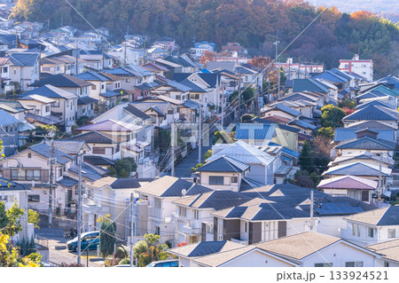 《東京都》一面に広がる住宅街・東京近郊エリア 133924521