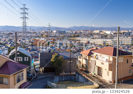 《東京都》一面に広がる住宅街・東京近郊エリア 133924526