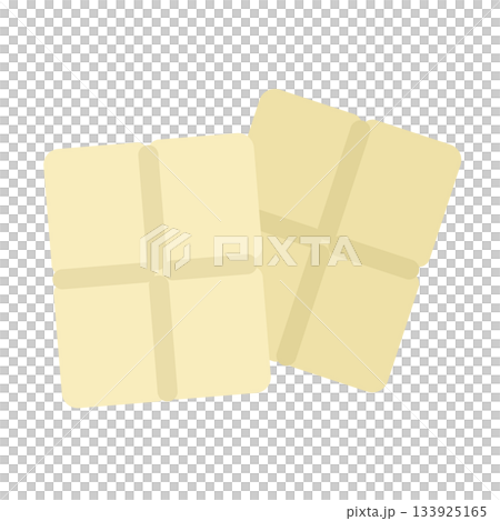 クリームシチューのルウ　イラスト 133925165