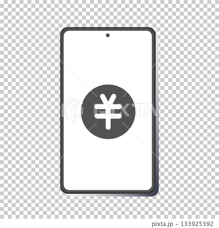 スマホとアイコンのイラスト素材 スマホとアイコンのイラスト素材 133925392