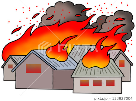 火災事故 - 火事・家屋火災・延焼・類焼 133927004