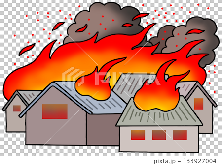 火災事故 - 火事・家屋火災・延焼・類焼 133927004