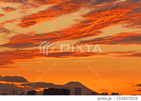 富士夕景 富士夕景 133927019