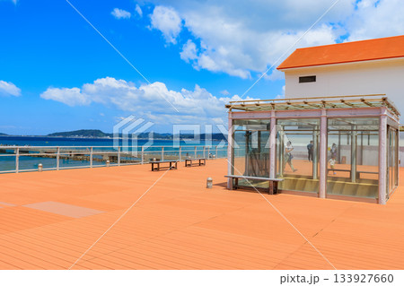 千葉県　館山市　渚の駅たてやま（ 展望デッキ） 133927660