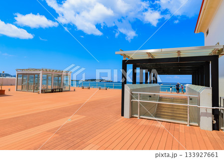 千葉県 館山市 渚の駅たてやま( 展望デッキ) 千葉県 館山市 渚の駅たてやま( 展望デッキ) 133927661