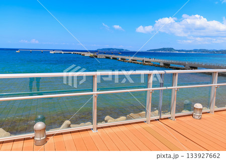 千葉県　館山市　渚の駅たてやま（ 展望デッキ） 133927662