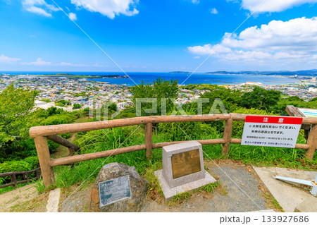 千葉県 館山市 城山公園(恋人の聖地 城山公園展望エリア) 千葉県 館山市 城山公園(恋人の聖地 城山公園展望エリア) 133927686