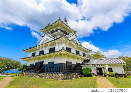 千葉県　館山市　城山公園にある館山城 八犬伝博物館 133927692