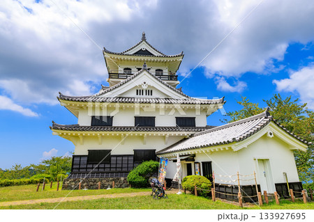 千葉県　館山市　城山公園にある館山城 八犬伝博物館 133927695