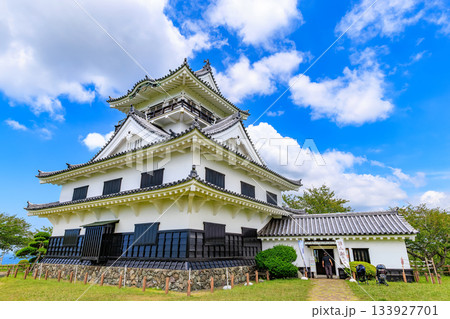 千葉県 館山市 城山公園にある館山城 八犬伝博物館 千葉県 館山市 城山公園にある館山城 八犬伝博物館 133927701