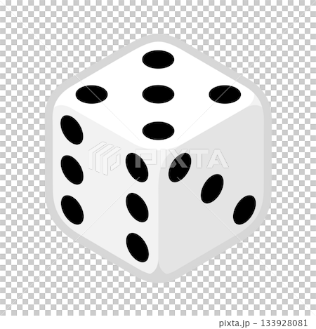 サイコロのアイコン 133928081