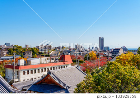 神戸・須磨寺から見た須磨区市街地 神戸・須磨寺から見た須磨区市街地 133928559