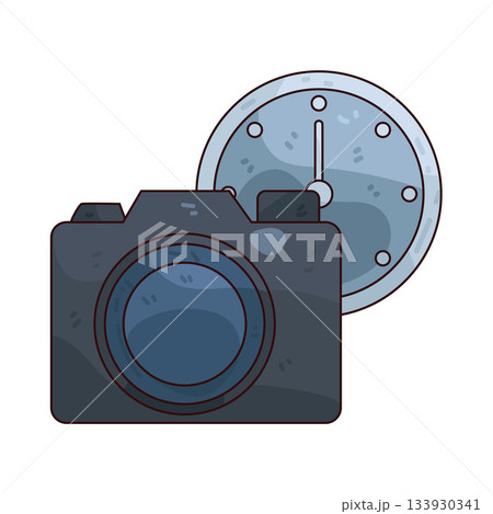 illustration of Camera Timer illustration of Camera Timer 133930341