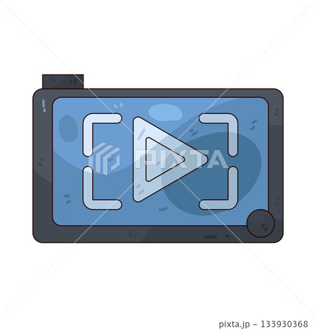 illustration of Video illustration of Video 133930368