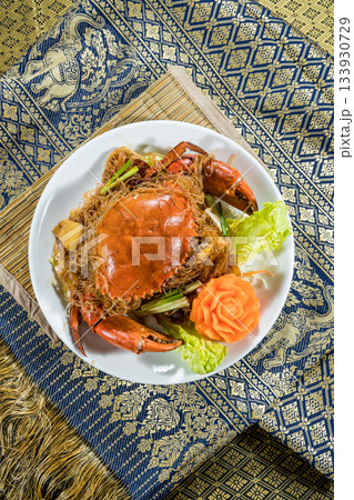 boiled crab claws crab with boiled crab 133930729