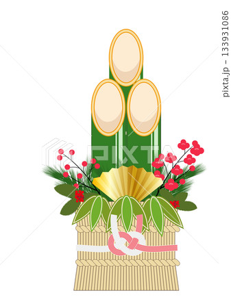 門松のイラスト素材 133931086