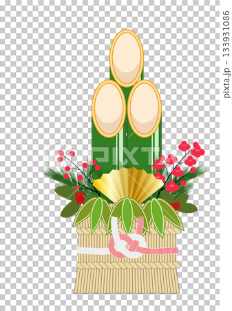 門松のイラスト素材 133931086