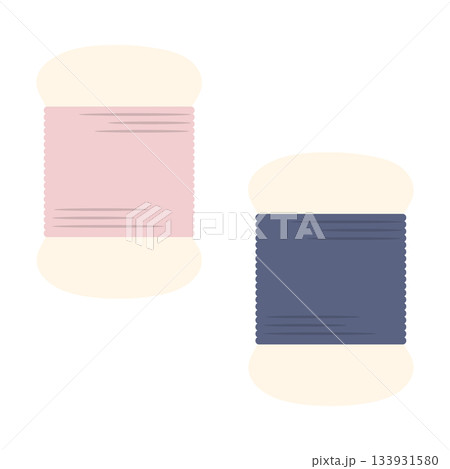 裁縫糸のシンプルなイラスト素材 裁縫糸のシンプルなイラスト素材 133931580