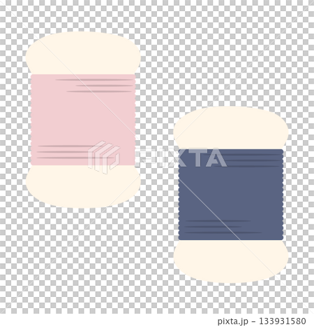 縫紉線的簡單圖示材料 縫紉線的簡單圖示材料 133931580