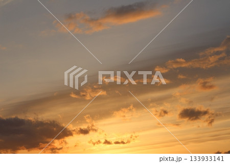 空と雲とが織りなす色紙　　　　信州の空と雲　　　信州の自然 133933141