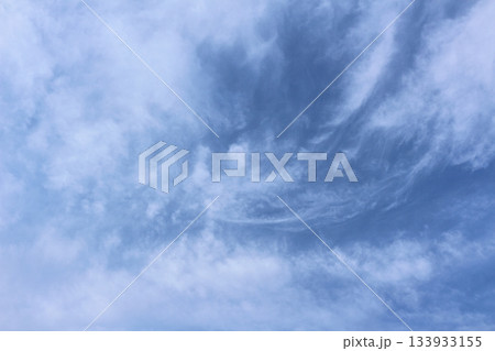 空と雲とが織りなす色紙　　　　信州の空と雲　　　信州の自然 133933155