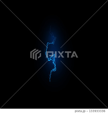 Thunderbolt lightning effect vector on black background, energy beam, magic burst ray, electric sparks, explosion strike Thunderbolt lightning effect vector on black background, energy beam, magic burst ray, electric sparks, explosion strike 133933336