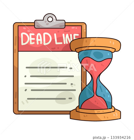 illustration of Tax Deadline illustration of Tax Deadline 133934216