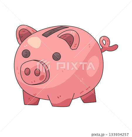 illustration of Piggy Bank illustration of Piggy Bank 133934257
