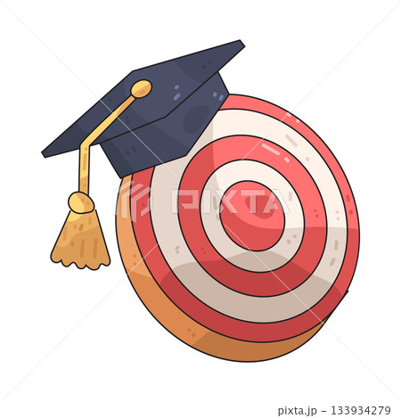 illustration of Graduation Goal 133934279