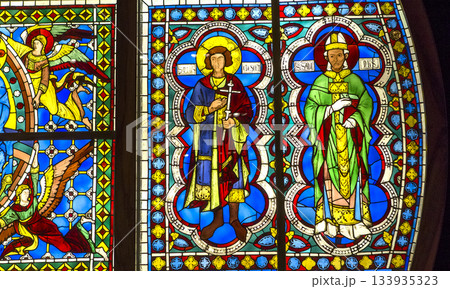 window details of Siena cathedral, Siena, Italy window details of Siena cathedral, Siena, Italy 133935323