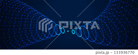 glowing futuristic web techno background for internet connectivity 133936770