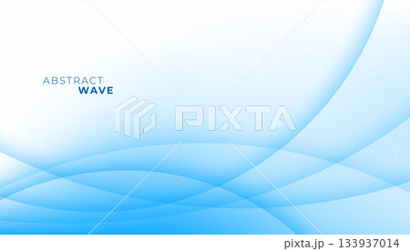 abstract blue smooth wave with dynamic curls for marketing abstract blue smooth wave with dynamic curls for marketing 133937014
