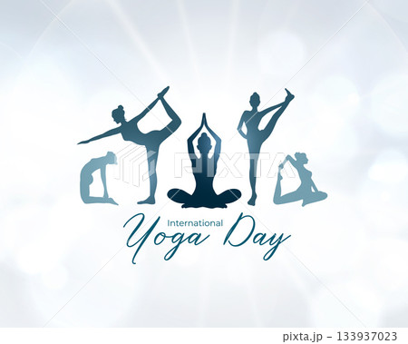 group of people doing different asana for world yoga day group of people doing different asana for world yoga day 133937023
