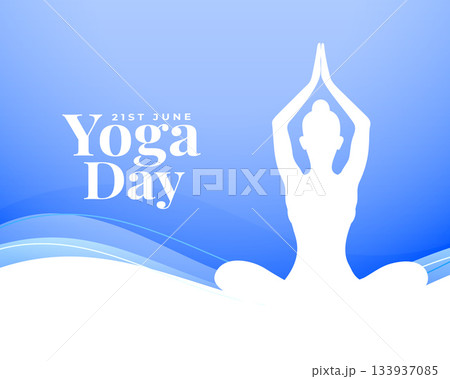 21st june international yoga day event background 21st june international yoga day event background 133937085