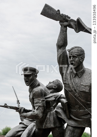 Monument to the border guard heroes in the Brest Fortress 133938496