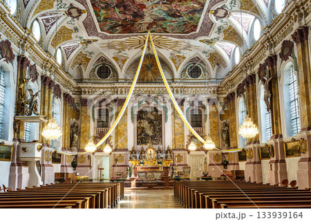 Interior of the Buergersaalkirche, Citizen's Hall Church at Muni 133939164