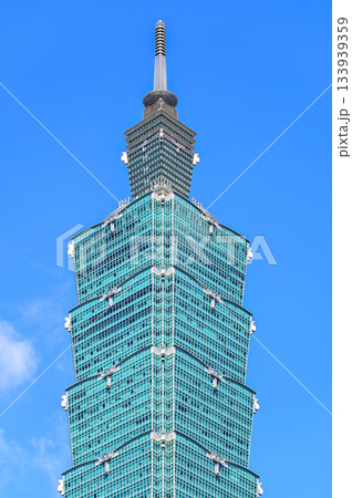 台湾にある台北101のとても美しい風景A beautiful cityscape of Taipei 133939359