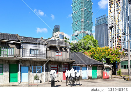 台湾にある台北のとても美しい街並み風景 台湾にある台北のとても美しい街並み風景 133940548