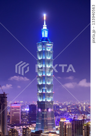 台湾にある台北のとても美しい街並み風景 133940563