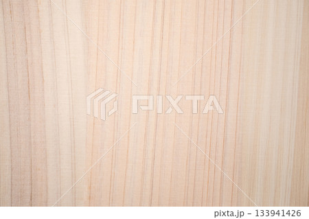 檜の木目がきれいな板のイメージ　(写真素材) 133941426