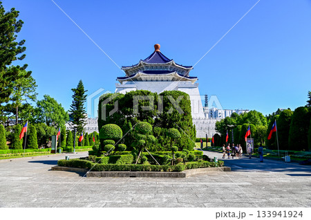 台北にある中正紀念堂のとても美しい風景 台北にある中正紀念堂のとても美しい風景 133941924