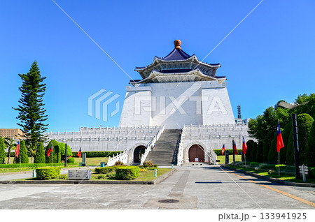 台北にある中正紀念堂のとても美しい風景 台北にある中正紀念堂のとても美しい風景 133941925