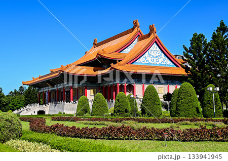 台北にある中正紀念堂のとても美しい風景 台北にある中正紀念堂のとても美しい風景 133941945