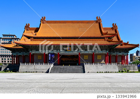 台北にある中正紀念堂のとても美しい風景 133941966