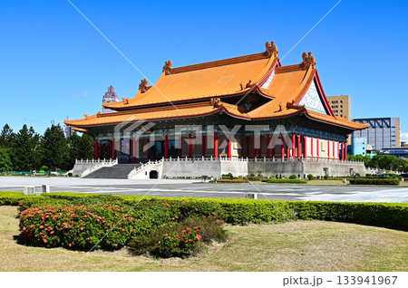 台北にある中正紀念堂のとても美しい風景 133941967